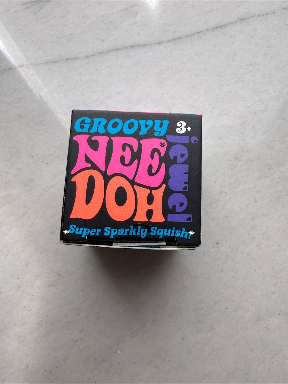Groovy Nee Doh Super Sparkly Squish Box — Bright Retro Colors - Picture 2 of 3
